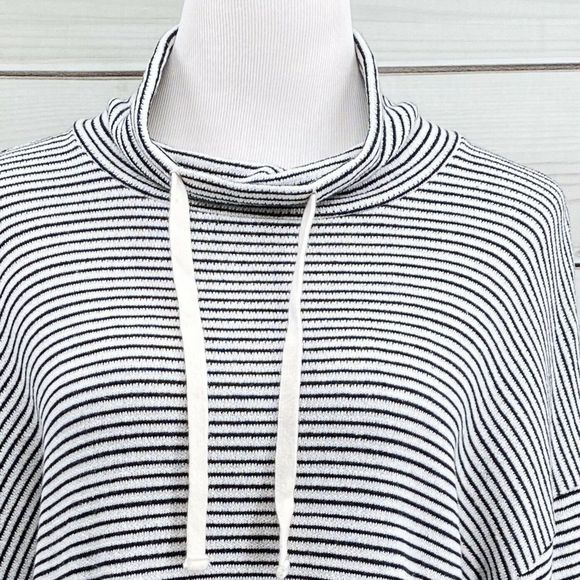 MADEWELL Mile(s) Funnel Neck Top Striped - Picture 3 of 10